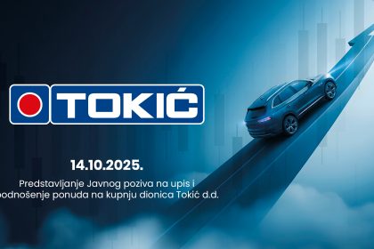 Pratite uživo: konferencija za medije i prezentacija Tokić grupe za investitore